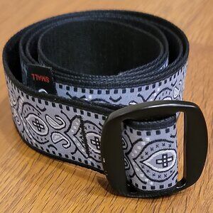 Bison Designs 40" Grey, black, white belt